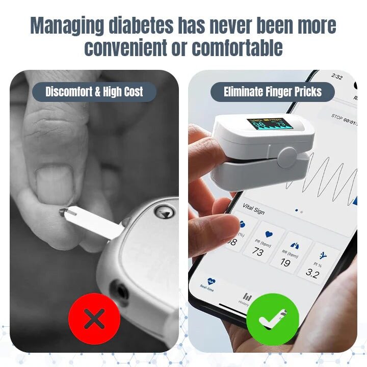 🔥Final 3 Hours: 50% OFF🏆Non-Invasive Glucose Meter[99.9% Accuracy]✅TGA Approved
