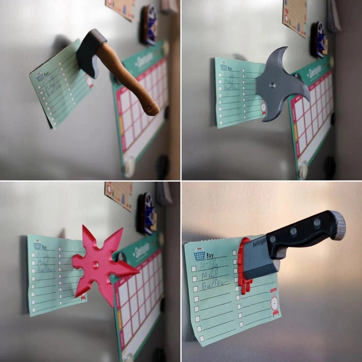 🤗Funny Knife Magnetic Fridge Stickers