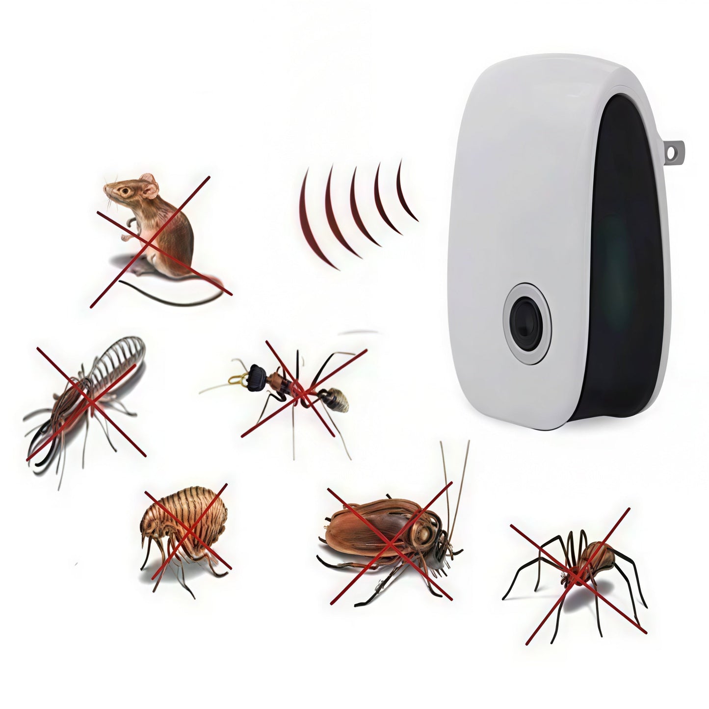 🔥2026 Upgrated Pest Control Ultrasonic Repellent