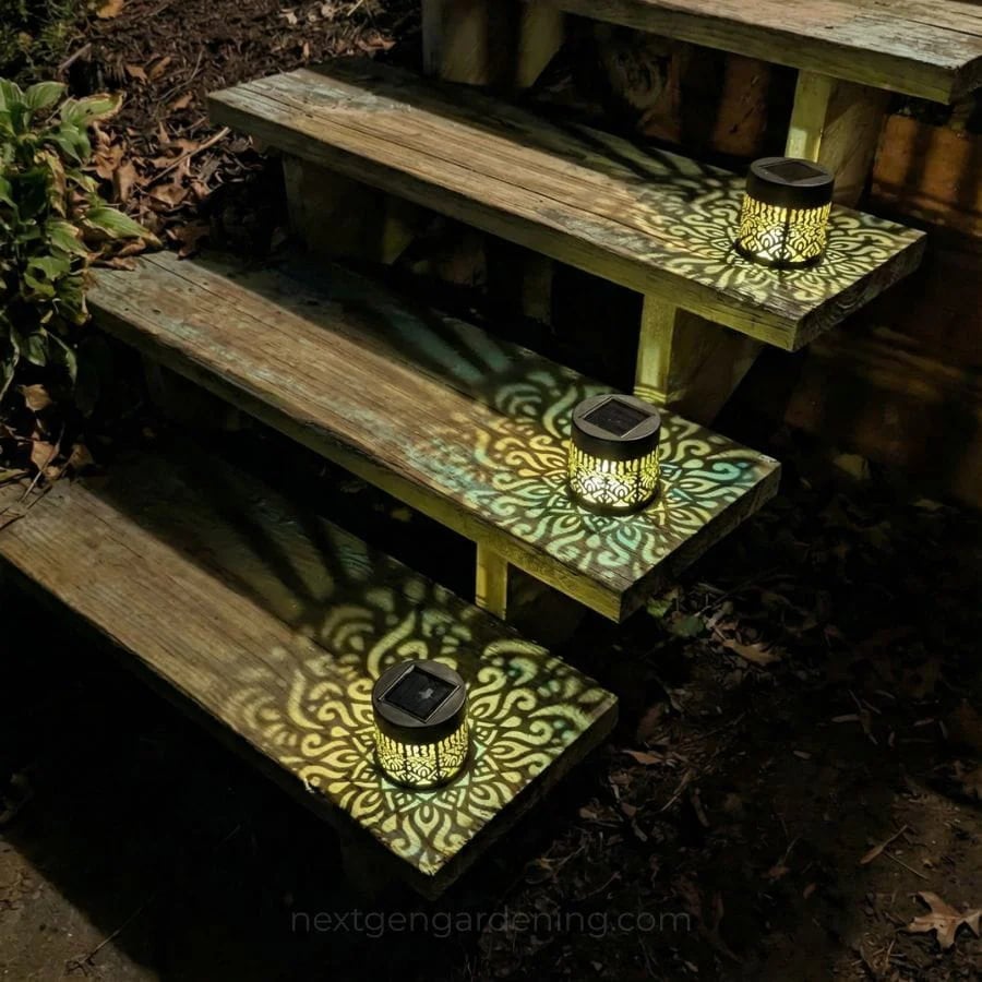 $9.99 each Only today🔥Decorative Solar Mandala Lights