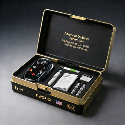 🔥Final 3 Hours : Only Limited Stock Left🏆TIWORLD™ Non-Invasive Blood Glucose Meter 99.9% Accuracy （Mayo Clinic Recommended）