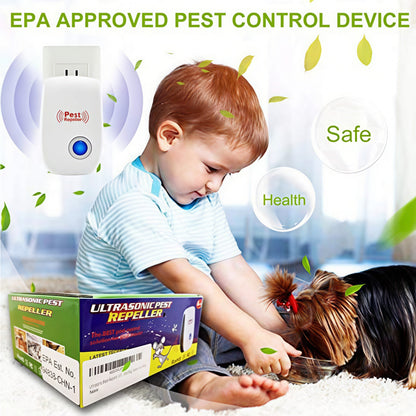 🔥2026 Upgrated Pest Control Ultrasonic Repellent