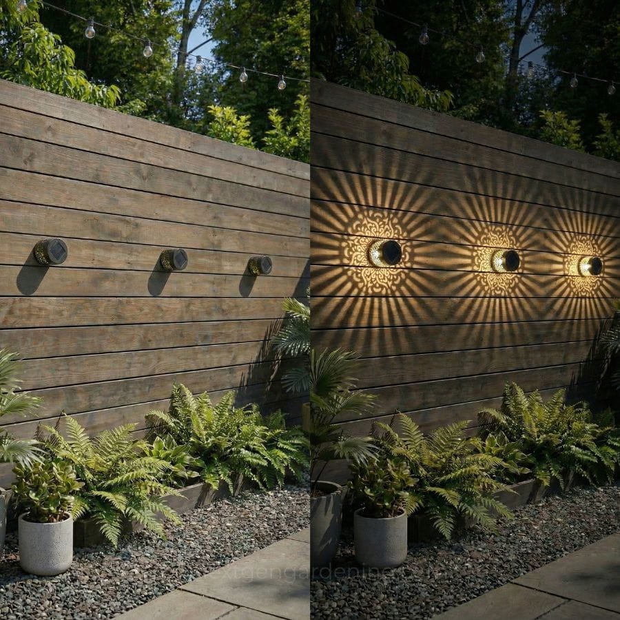 $9.99 each Only today🔥Decorative Solar Mandala Lights