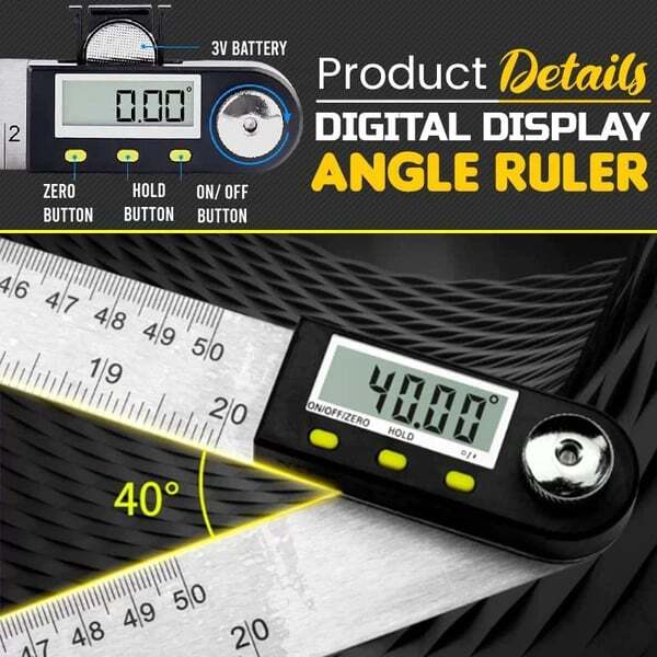 🎁 Warehouse Clearance🏆 10,000 Sold This Week✨Digital Display Angle Ruler
